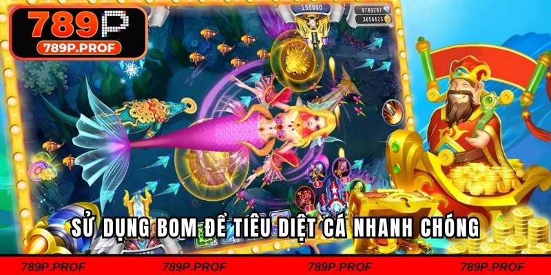 Sử dụng bom để tiêu diệt cá nhanh chóng